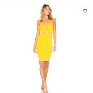 COPY - Yellow dress by NBD from revolve